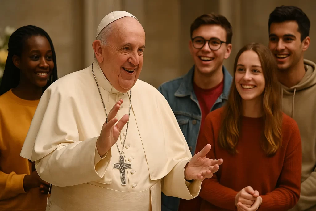 A relação do Papa Francisco com os jovens e sua vida de simplicidade marcam uma geração que busca esperança e sentido