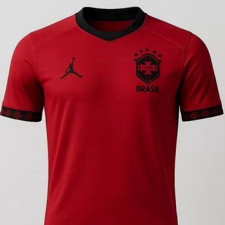 CBF confirma: Camisa vermelha será o novo segundo uniforme da Seleção em 2026