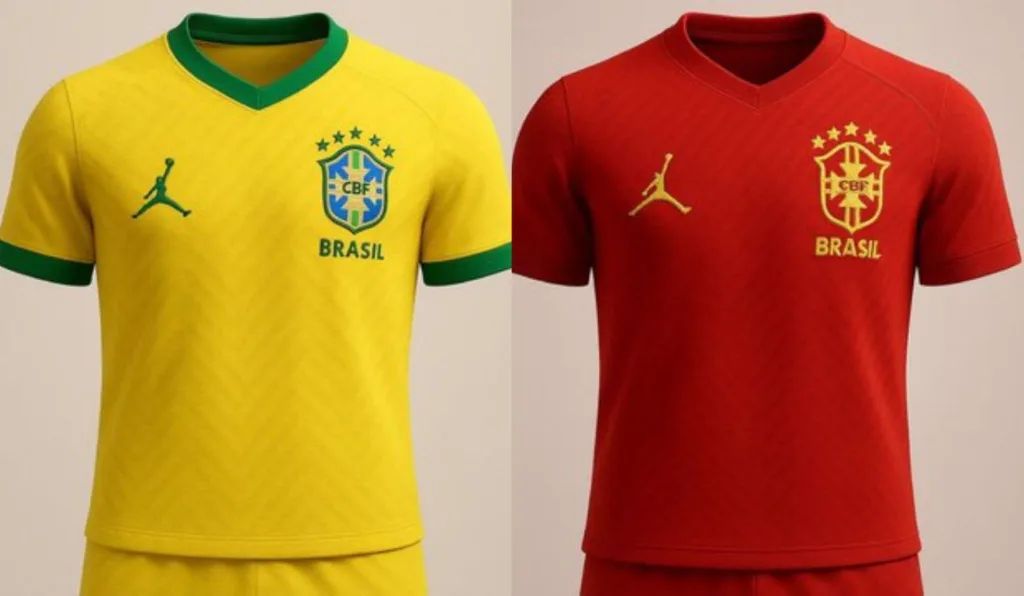 INÉDITO: Seleção Brasileira Vestirá Camisa Vermelha na Copa do Mundo de 2026