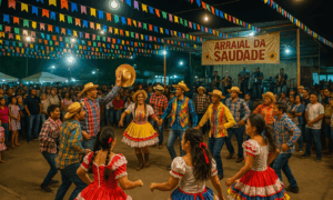 O Arraial da Saudade está de volta e promete movimentar o fim de semana no bairro Manoel Julião com uma programação recheada de cultura, música e diversão.