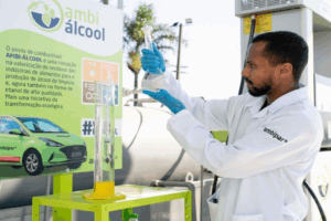 SUSTENTABILIDADE: Posto Revoluciona ao Vender Combustível Etanol de Resíduos Alimentares