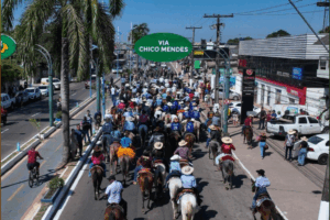 FESTA: Cavalgada Gigante Abre a Expoacre 50 anos e Resgata Tradições do Acre