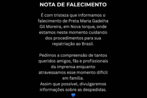 LUTO: Preta Gil Morre aos 50 anos após Luta Contra Câncer Colorretal