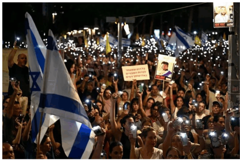 CRISE: Protestos em Israel intensificam Greve Nacional Diante do Plano de Expulsão em Massa de Gaza