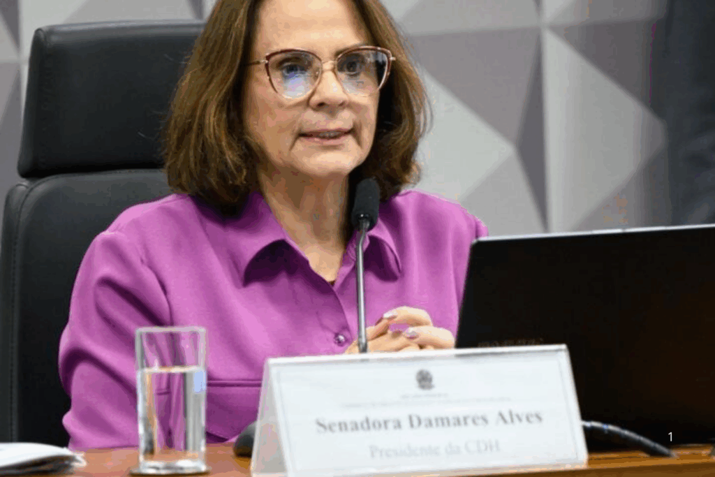 TRATAMENTO: Senadora Damares Revela Diagnóstico de Câncer de Mama Durante a Comissão de Saúde do Senado