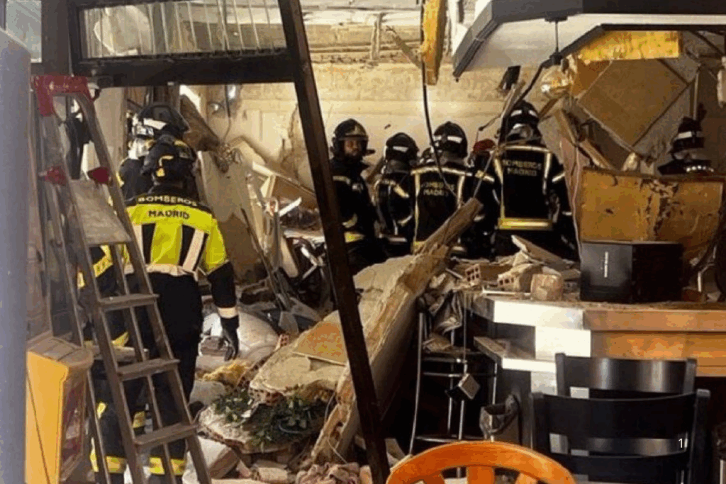 Explosão em café de Madrid