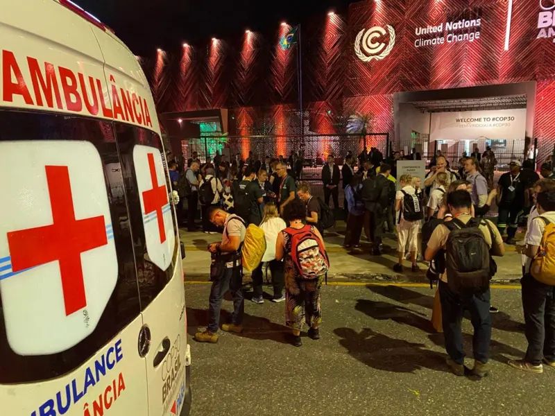 CONFUSÃO: Conflito em Tentativa de Invasão à Zona Azul Área Restrita da Conferência do Clima COP30