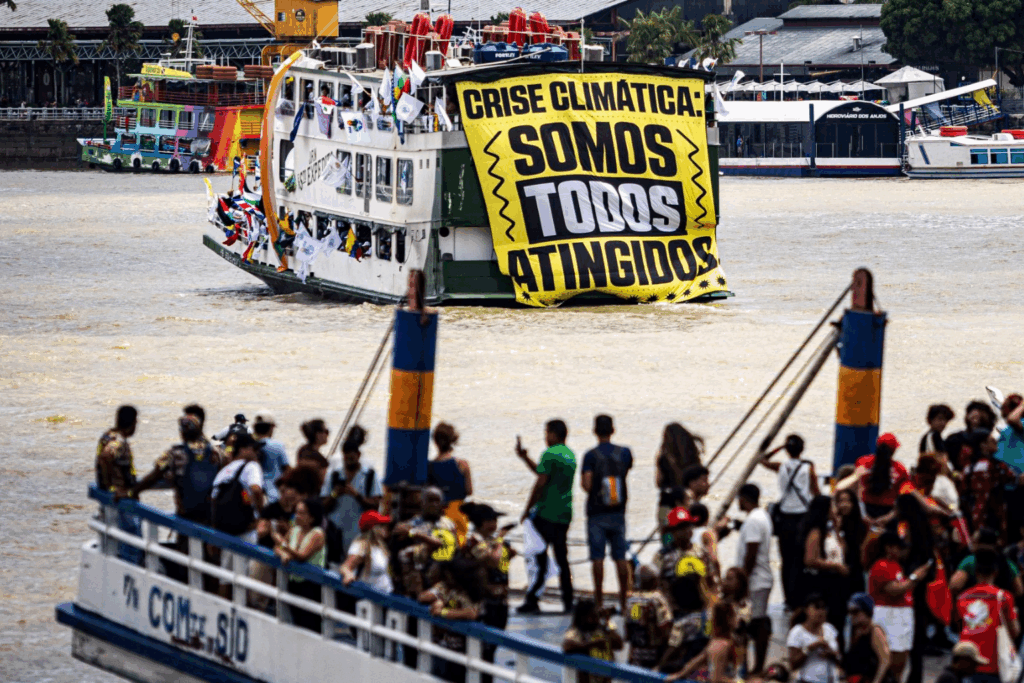 MANIFESTO: Barqueata Pela Justiça Climática Mobiliza 5 Mil Pessoas em Belém