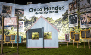 HOMENAGEM: Exposição de Chico Mendes na COP30 com Imersão na Luta Ambiental