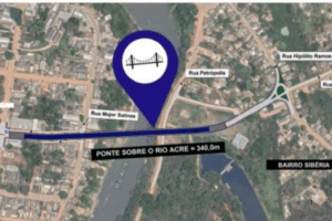 MOBILIDADE: Inaugurada a Ponte da Sibéria que Conecta Comunidade Isolada a Xapuri