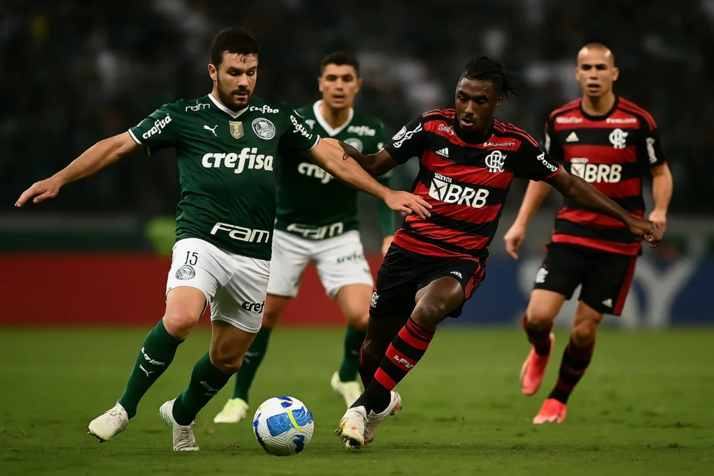 Palmeiras e Flamengo tropeçam e deixam a disputa pelo título ainda mais aberta