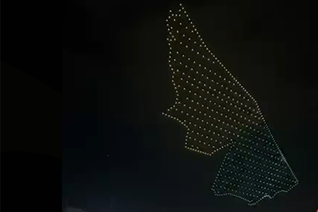 INÉDITO: Espetáculo Natalino com Drones Marca o Céu da Capital Acreana