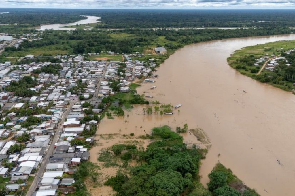 ALERTA: Rios de Cinco Municípios do Acre Ultrapassam Cotas em Meio as Chuvas Intensas