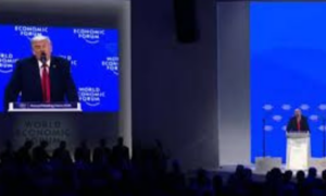 DISCURSO: Trump Diz em Davos, Não Querer Usar a Força para Tomar a Groenlândia