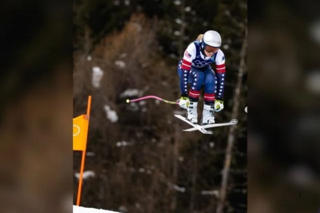 LENDA: Lindsey Vonn Sofre Queda Grave no Downhill e é Levada de Helicóptero na Olimpíada de Inverno