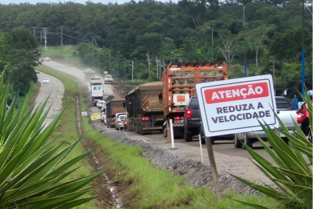 ATENÇÃO: Obra na BR-364 Altera Trânsito no Acesso ao Aeroporto de Rio Branco e Exige Atenção de Motoristas