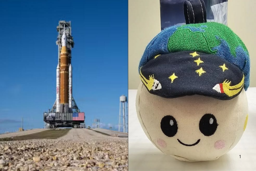MASCOTE: Pelúcia Viaja com Astronautas e Indicará Gravidade Zero em Missão Histórica à Lua