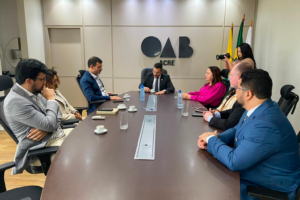Thor Dantas se reúne com a OAB Acre, defende participação da advocacia no debate público e discute propostas para o futuro do estado.