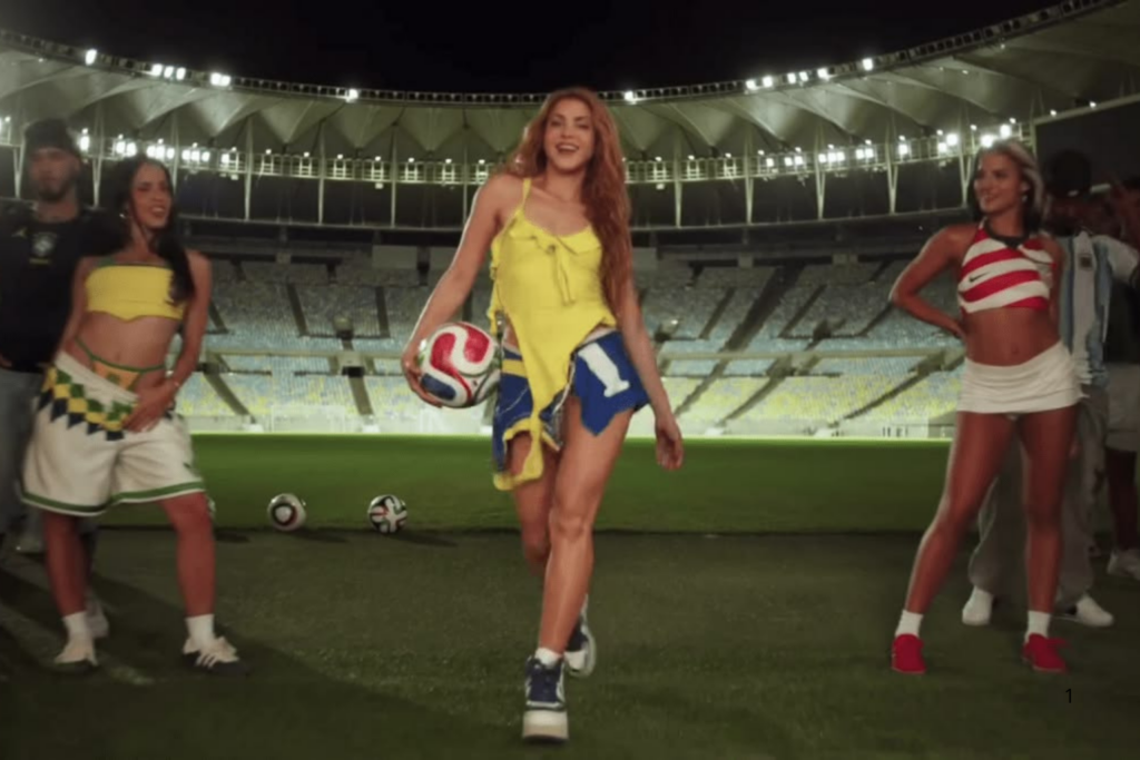 INÉDITO: Shakira Anuncia Música Oficial da Copa do Mundo e Grava Clipe no Maracanã