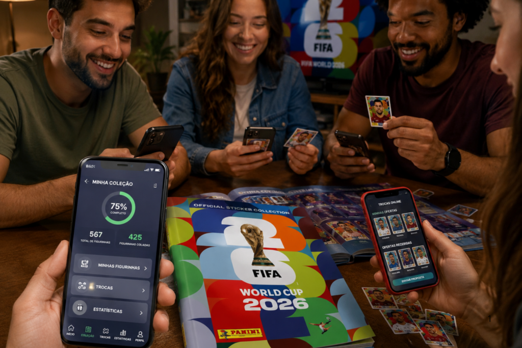 TECNOLOGIA: Apps Ajudam o Colecionador a Completar o Álbum da Copa do Mundo 2026