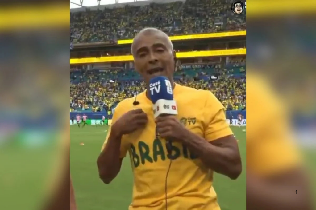 BLOQUEADO: Justiça Determina Penhora de Pagamentos da CazéTV a Romário para Quitar Dívida de R$ 32,4 Milhões