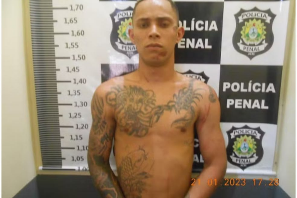 PRESO: Detento é Recapturado após Mais de Um Ano Foragido de Fuga em Massa no Presídio de Rio Branco