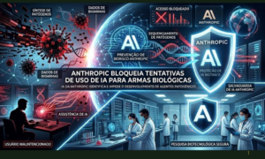 RISCO: Anthropic Bloqueia Tentativas de Usar IA em Pesquisas que Apoiariam Armas Biológicas